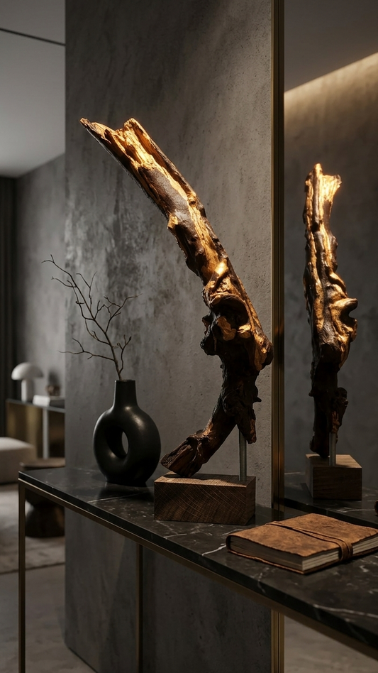 Sorgente Aurea – Scultura d'Arte in Pezzo Unico