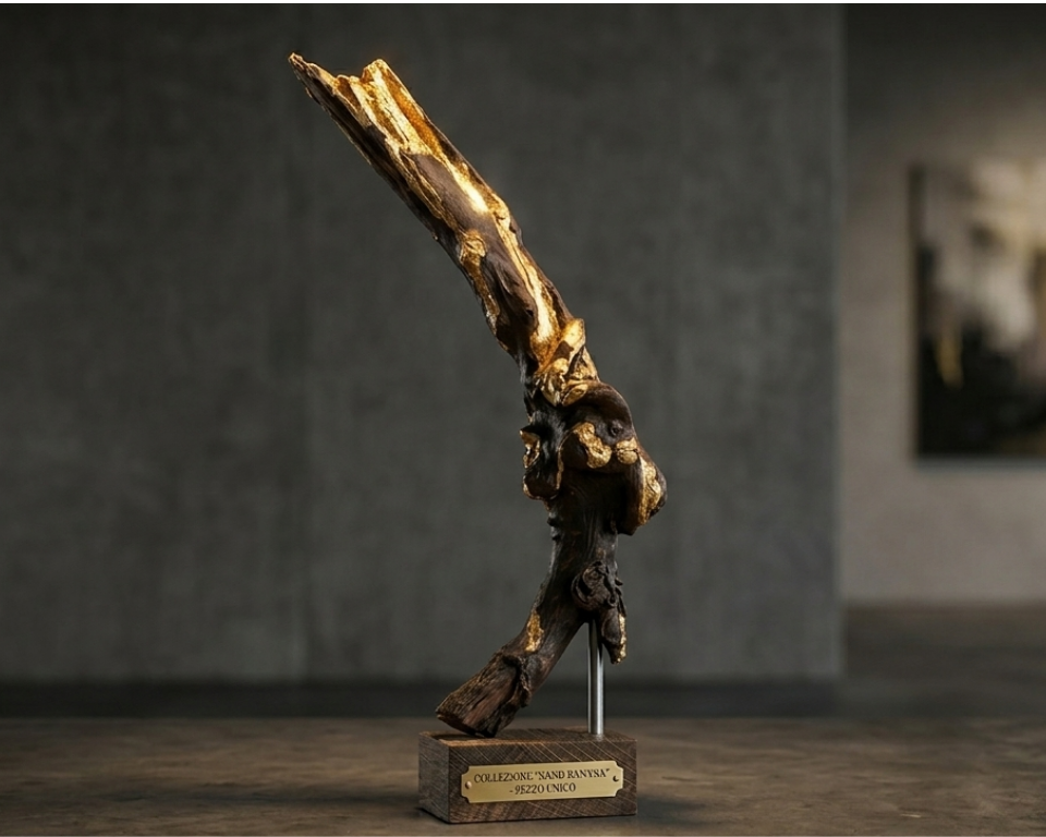 Sorgente Aurea – Scultura d'Arte in Pezzo Unico